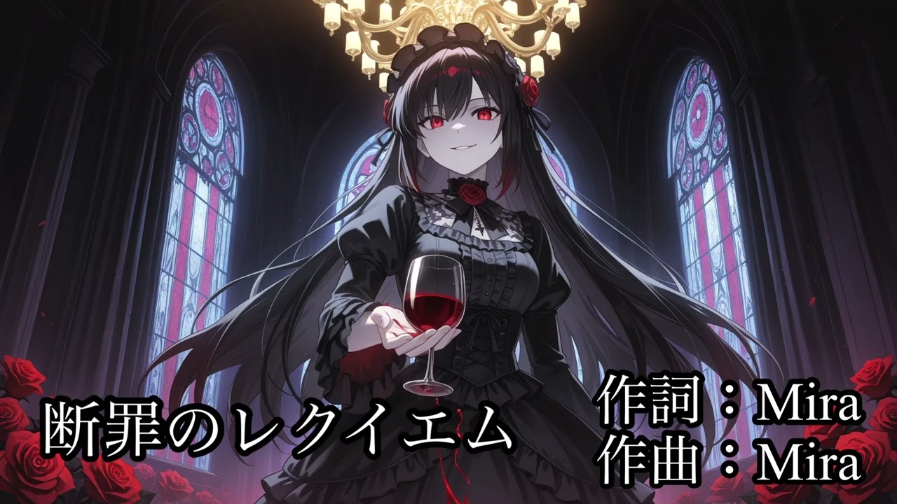 【オリジナル楽曲】断罪のレクイエム - ゴシックロリータ×疾走メタル🦇🌹【優雅な復讐/Gothic Lolita Speed Metal】