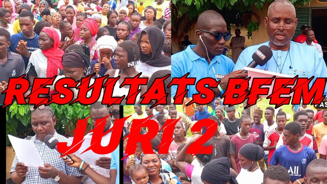 🛑 RESULTATS  BFEM  PASSY 4 JURI 2 AU PASSY