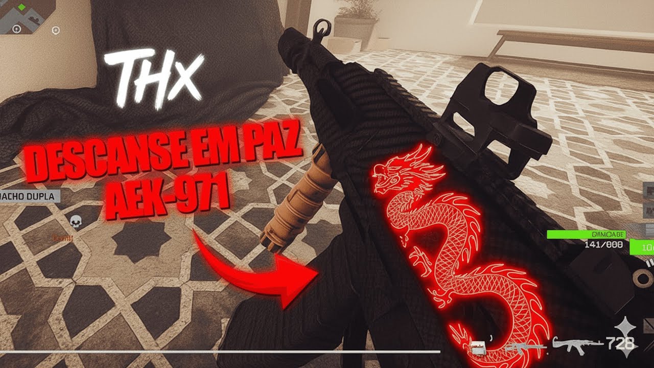 A arma mais roubada do novo Battlefield | Descanse em paz AEK-971 | KORD-6P67 #bf6 #bf4 #battlefield