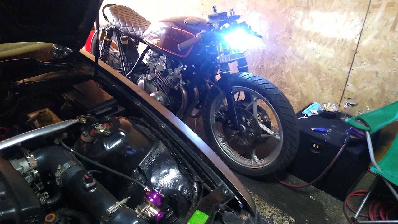 gs650g running. gp mufflers