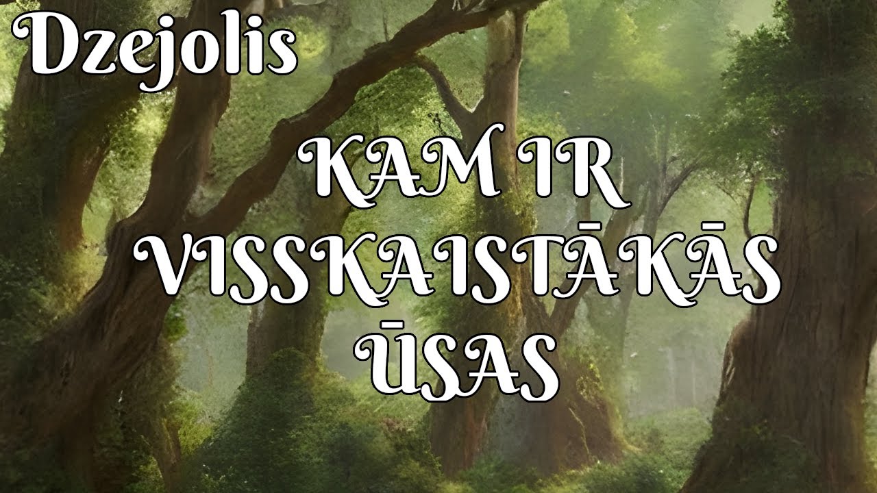 Kam ir visskaistākās ūsas | Māra Zālīte | dzejolis | audiogrāmata