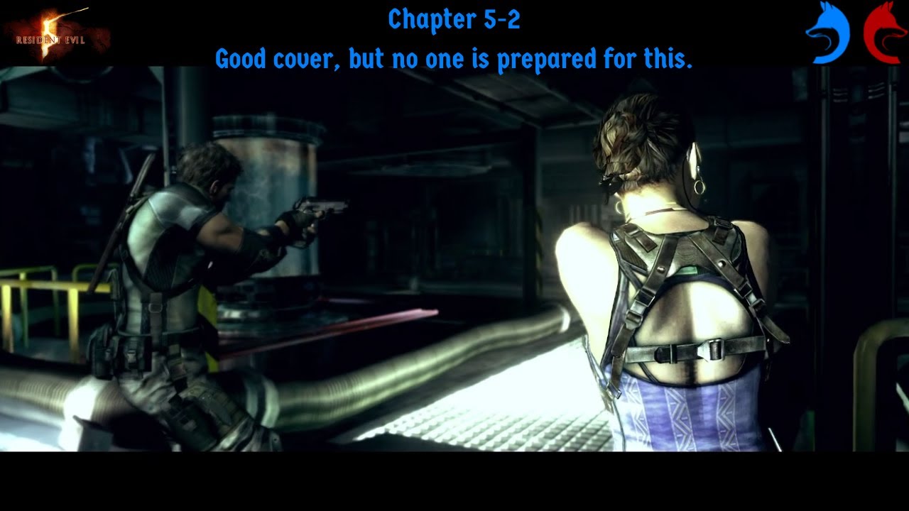 Resident Evil 5: Chapter 5-2 Good cover, but no one is prepared for this.