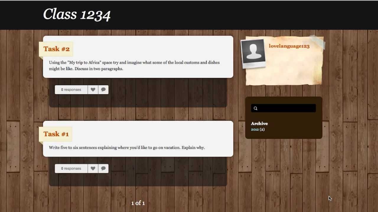 LoveLanguage&more tutorial #4: Posterous.com