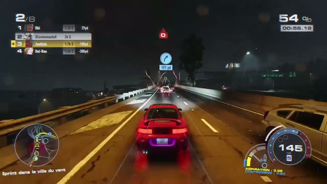 Need for Speed Unbound SPRINT DANS LA VILLE DU VENT #video #gameplay #gaming #nfsrunstream 