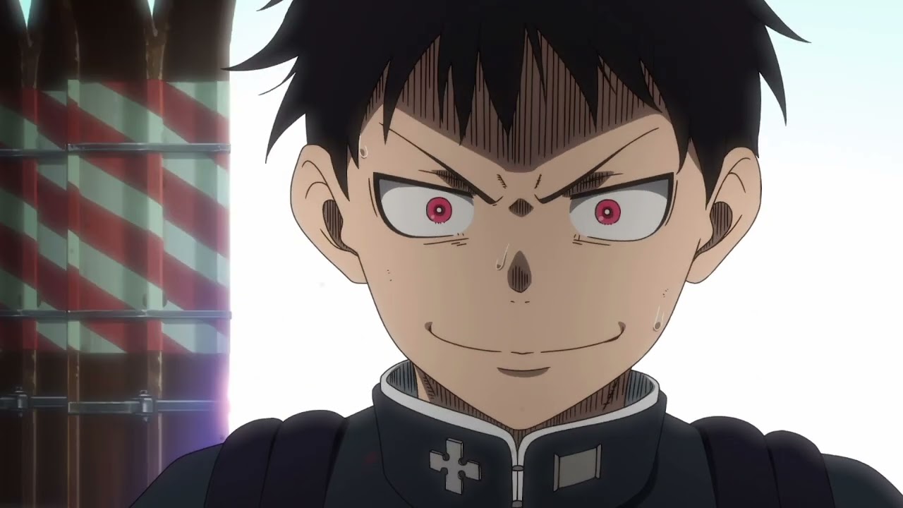 Fire Force Clip Shinra Kisakabe Enlists English Dub 1080p