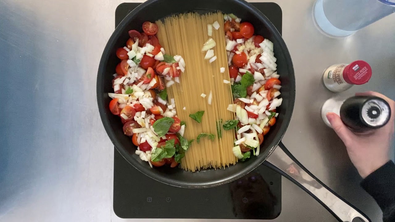 Eenpans pasta maken   kokkies ronde 1 2021   les 1  - Kinderparadijs Meidoorn