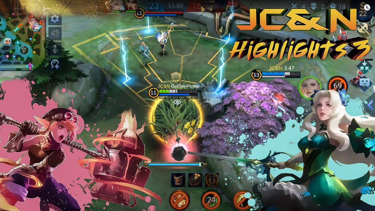 Mobile Legends | Funny Moments | JC&N Highlights 3