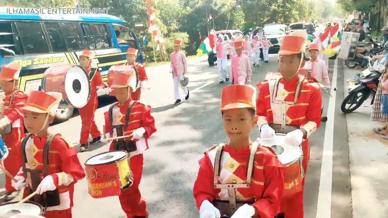 LOMBA DRUMBAND PARON KAB NGAWI #lombadrumband 