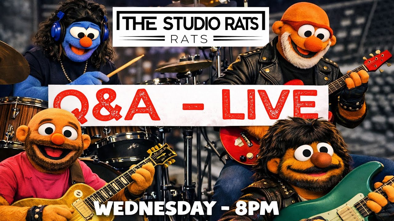 The Studio Rats Q&A LIVE - 286