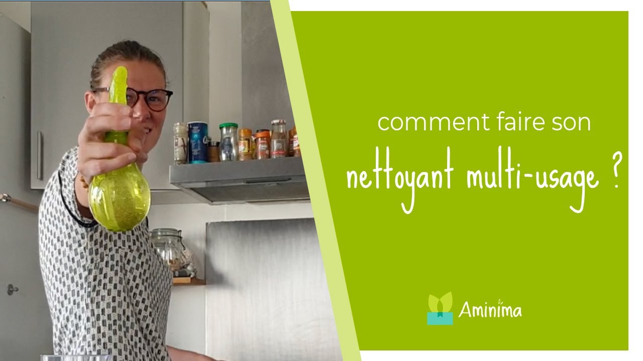 Tuto : fabriquer son nettoyant multi-usage maison