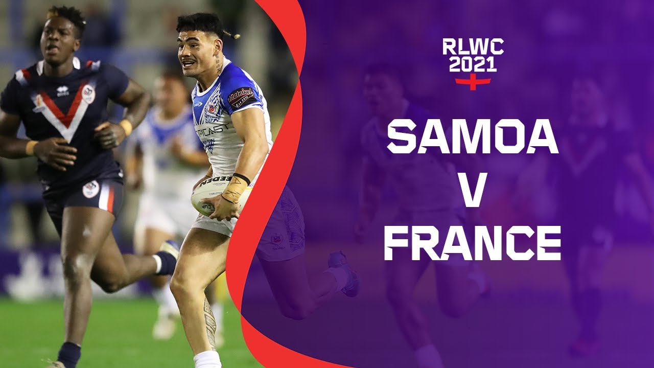 Samoa play France in must-win clash in Group A | RLWC2021 Cazoo Match Highlights