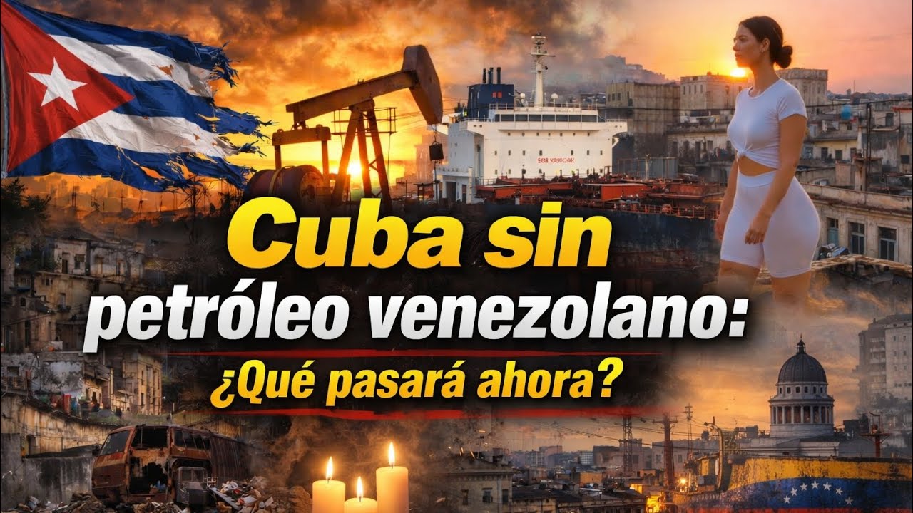 CUBA sin petr&oacute;leo venezolano: &iquest;Qu&eacute; pasar&aacute; ahora? 🇨🇺