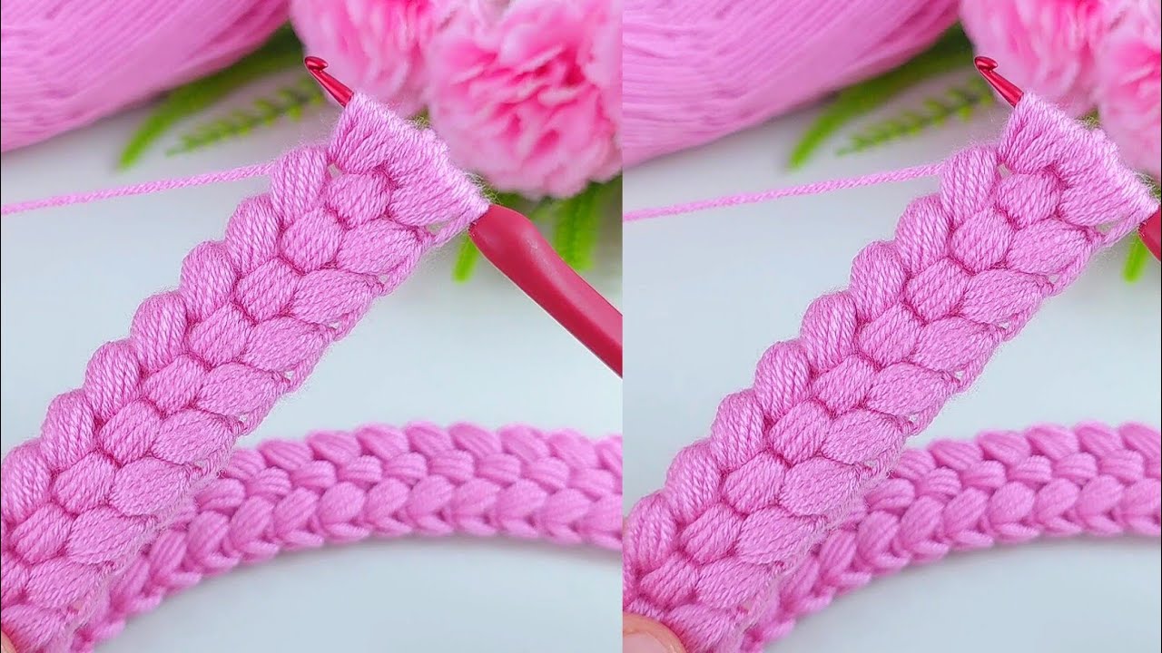 Crochet Stitch | Modern & Classic Look! #crochet #knitting