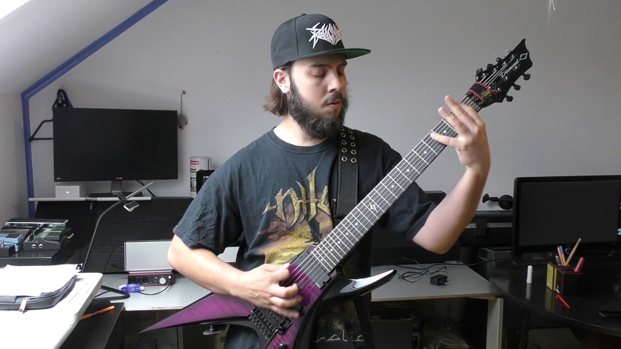 NILE - EVIL TO CAST OUT EVIL - GUITAR COVER