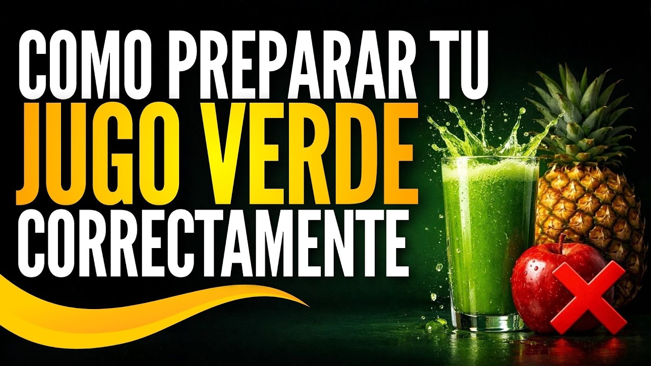 Este Jugo Parece Saludable… Pero Puede Subir tu Azúcar (El Error que Muchos Cometen)