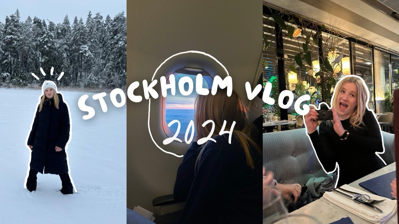 Stockholm vlog 2024!!❄️