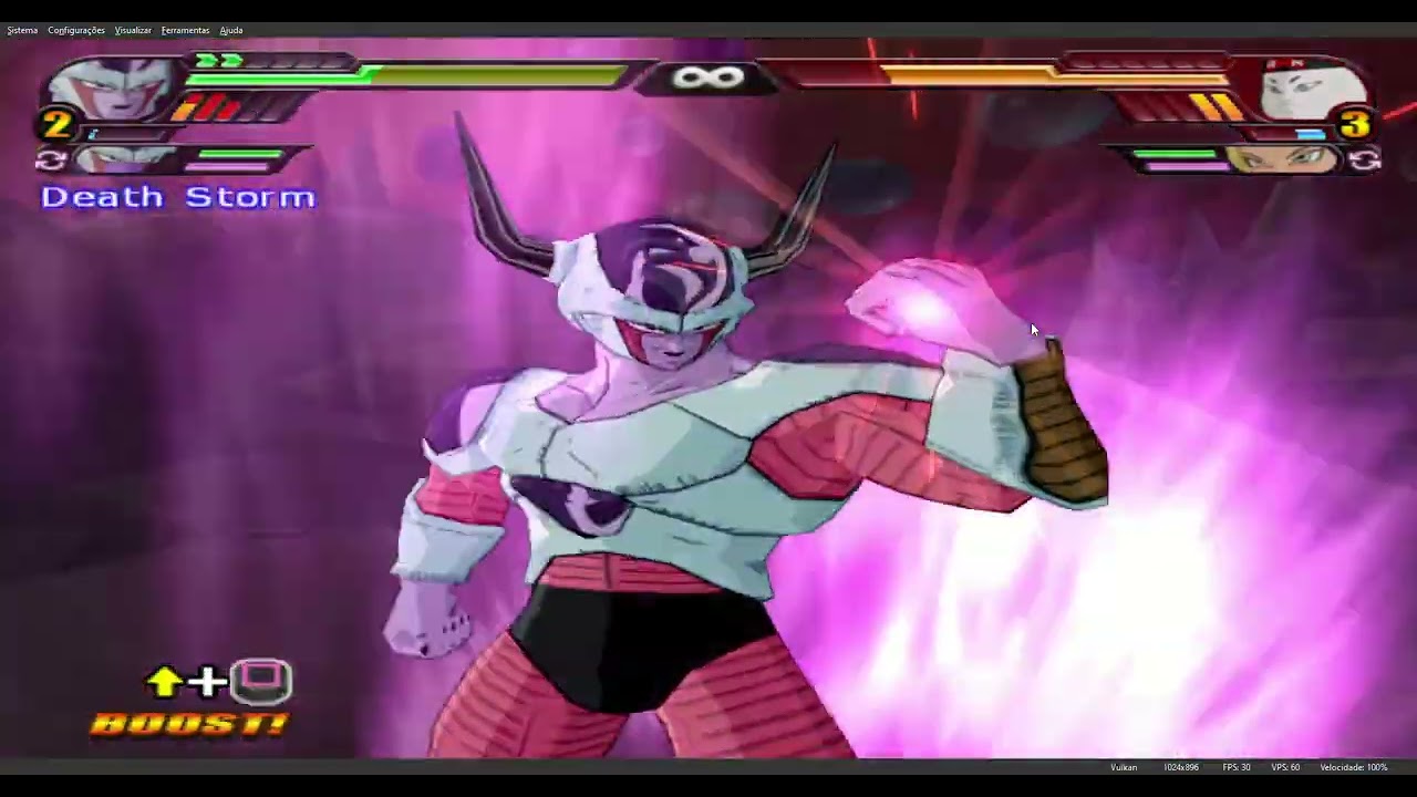 Time Freeza vs Time Androides DBZ BT3 Battle