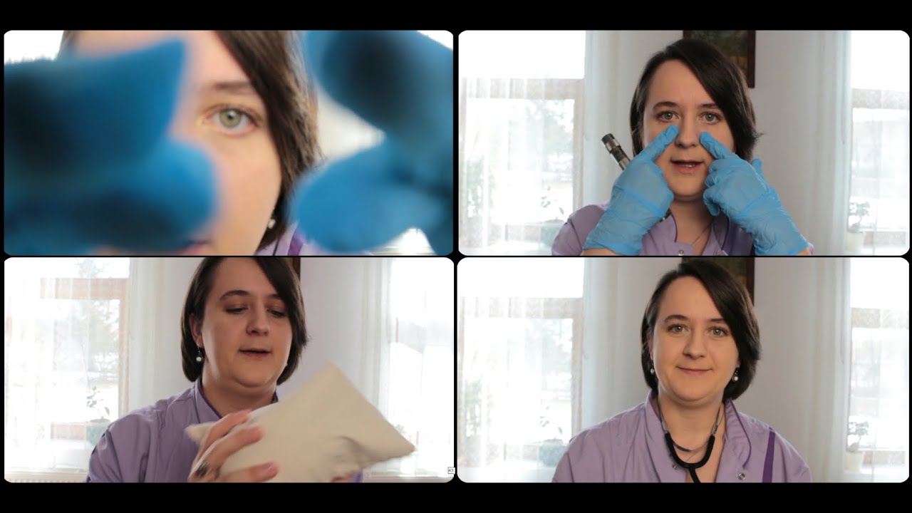ASMR - Háziorvosnál arcüreg-, fülvizsgálaton