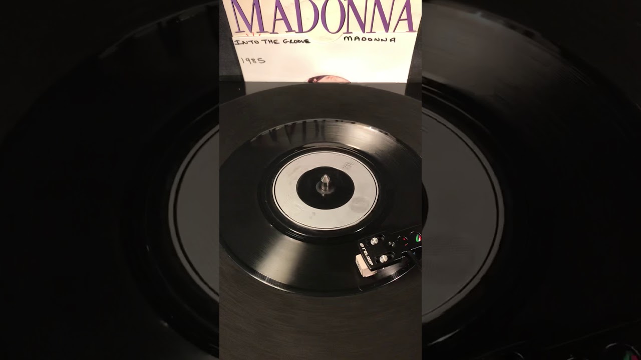 Madonna - Into The Groove ( Vinyl 45 ) From 1985 .