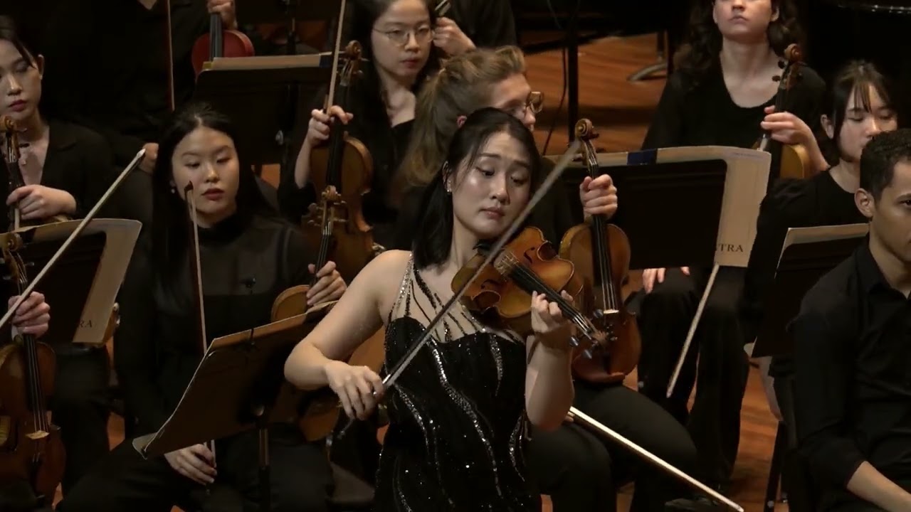 joyous finale of Hindemith Violin Concerto