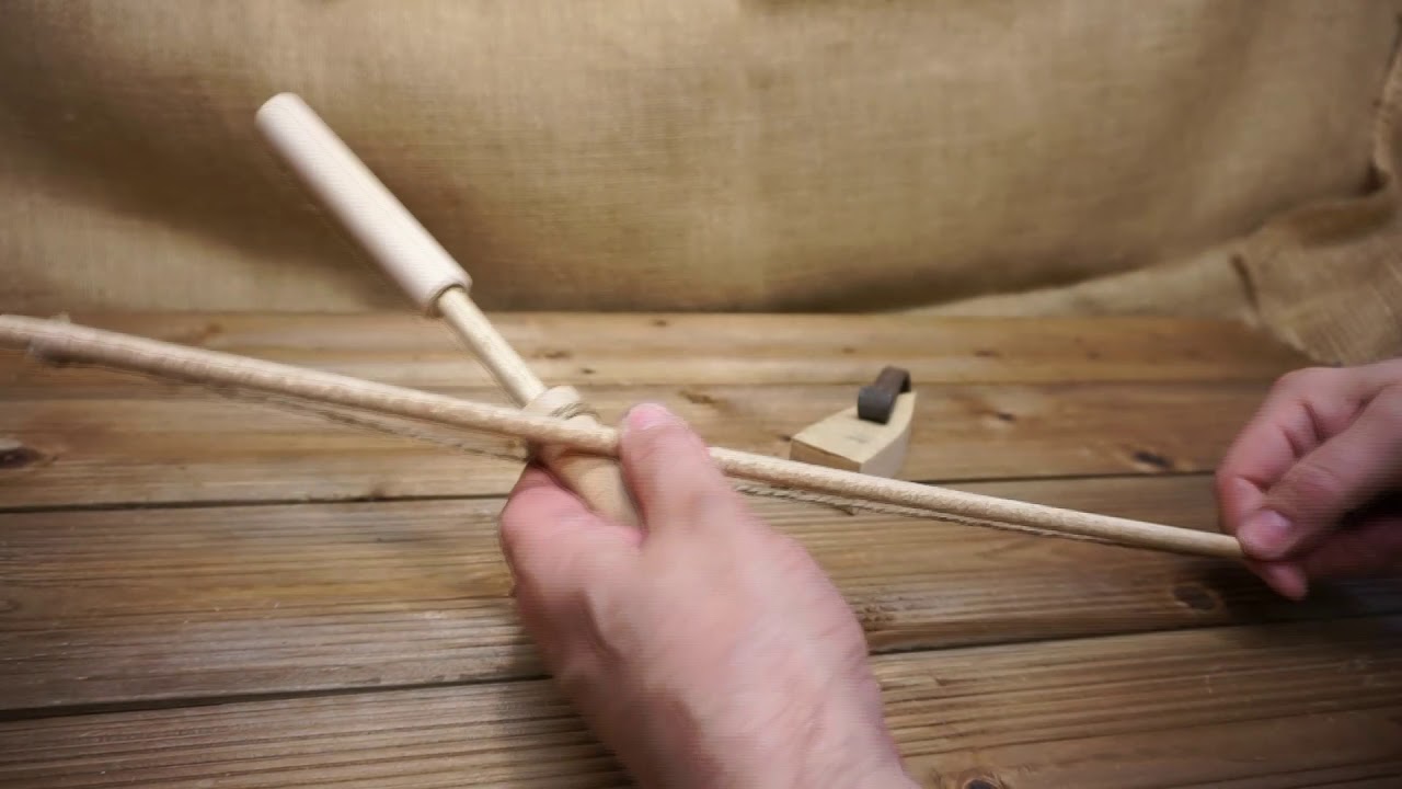 The 3mm spoon auger bow drill by Daegrad Tools