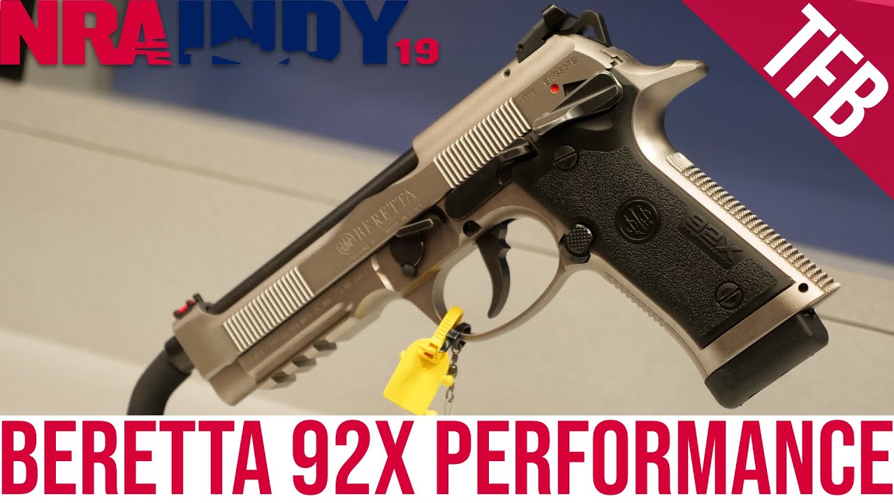 [NRA 2019] НОВЫЙ пистолет Beretta 92X Performance