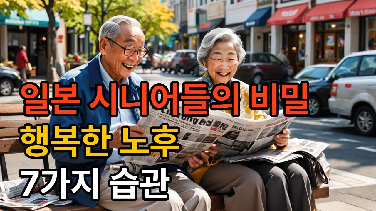 일본 시니어들의 비밀, 행복한 노후 7가지 습관