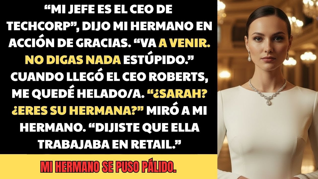 Mi hermano presumió: “Mi jefe es un CEO de Fortune 500” — yo formo parte del consejo de ese CEO