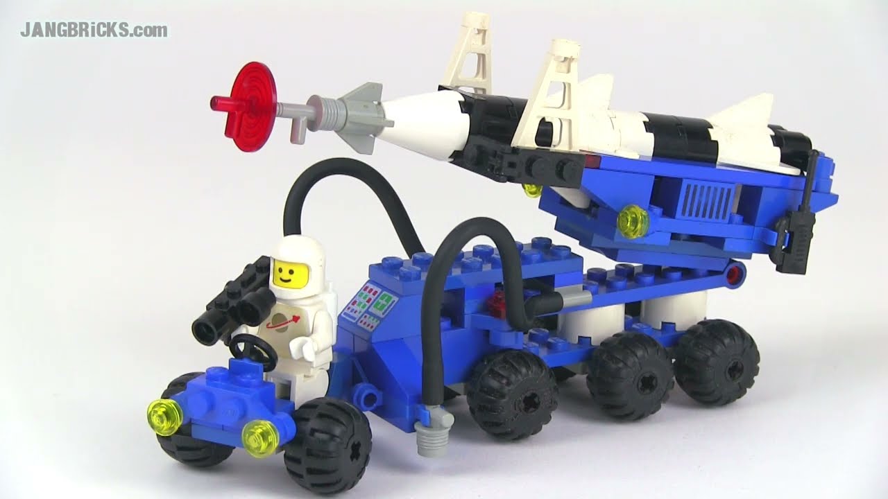 🔄 LEGO Classic Space 1984 Lunar Rocket Launcher review! 6881 re upload