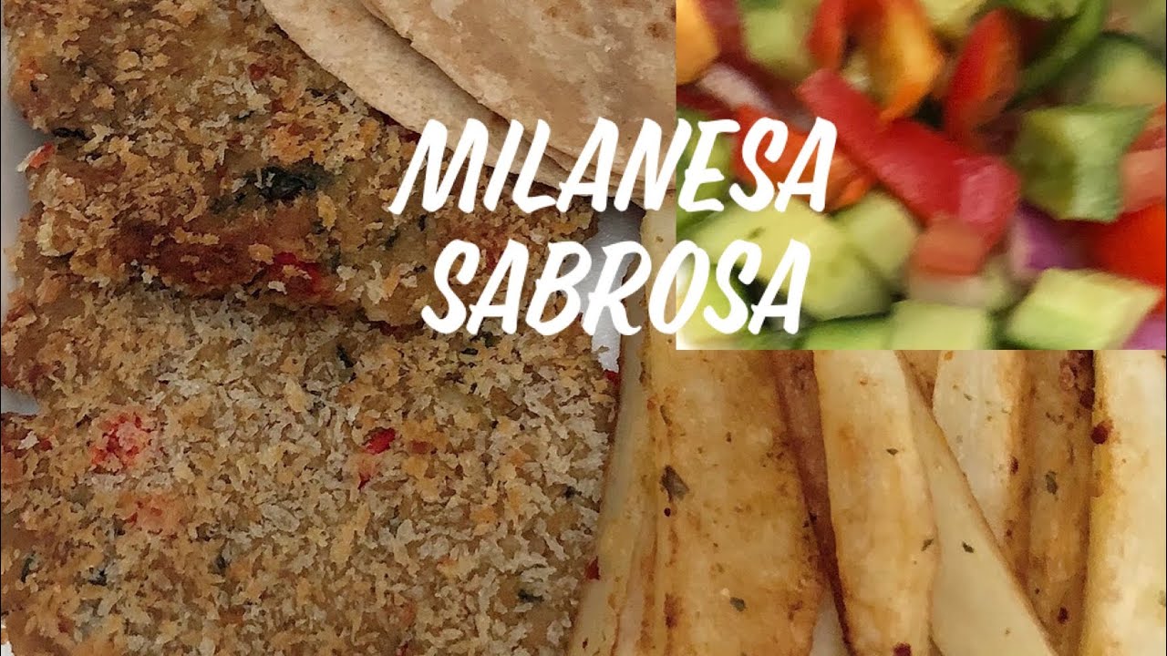 MILANESAS  estas si que están SABROSAS 🌱