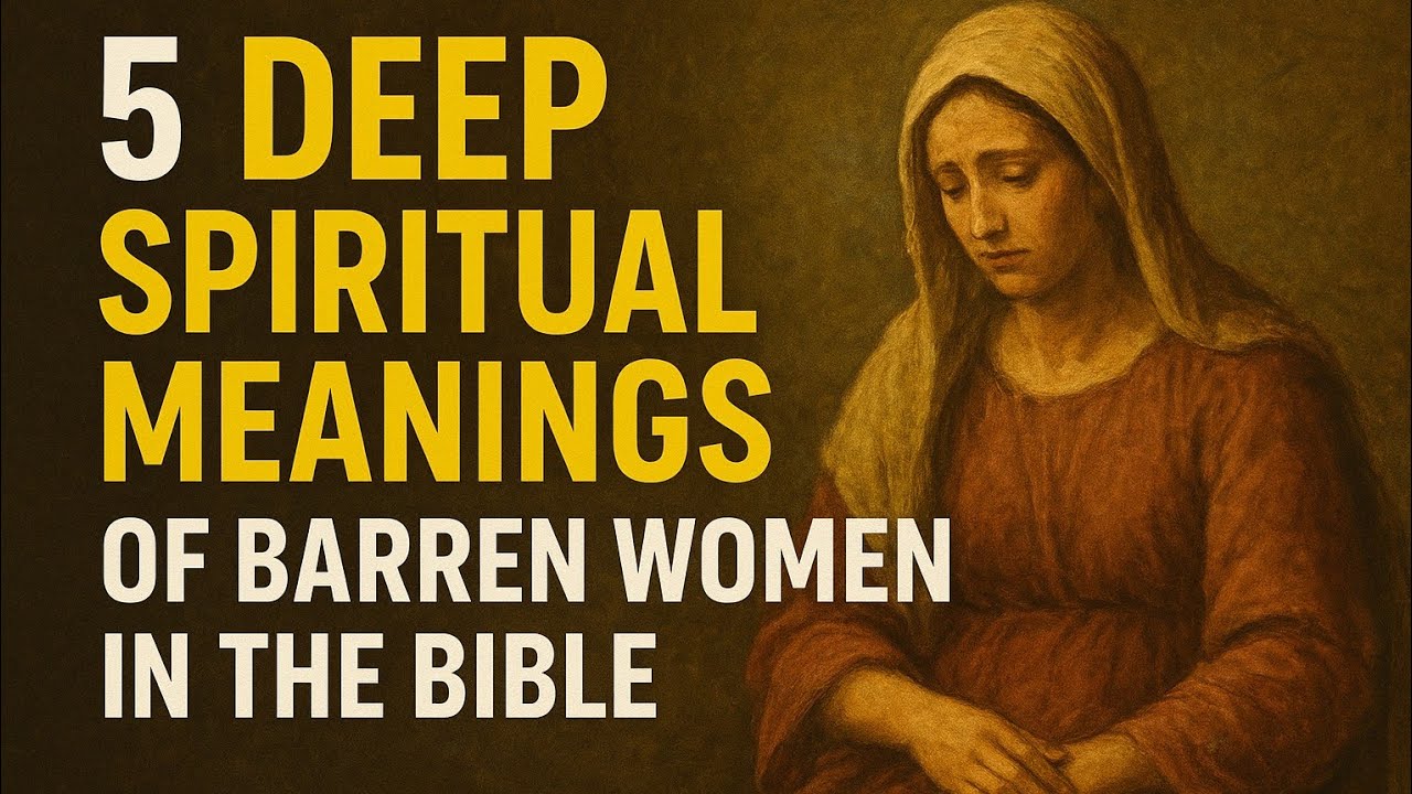 5 Deep Spiritual Meanings of Barren Women in the Bible