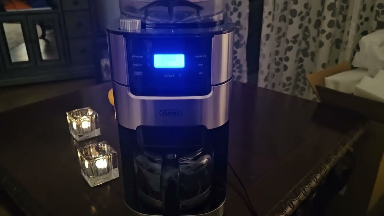 Unboxing the Gevi Coffee Maker with Built-in Burr Grinder