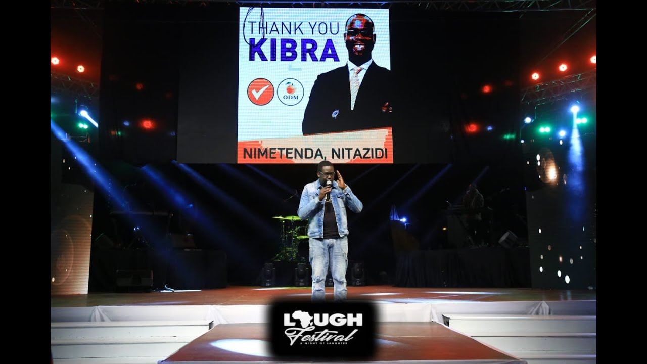 Tribute to Ken Okoth(Kibra MP) on Churchill Show