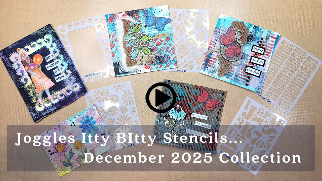 Joggles Itty Bitty Stencils: 12 NEW Styles Launching Today!