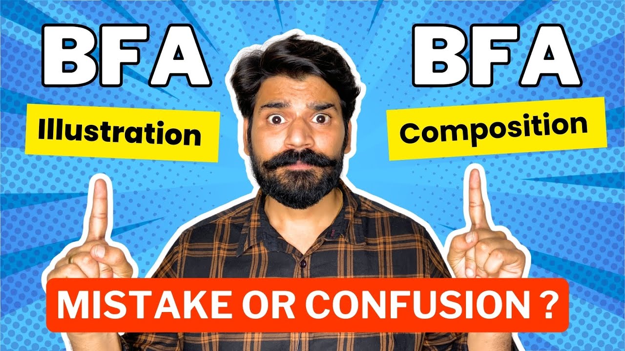 BFA illustration Or Composition Confusion & Mistake ?