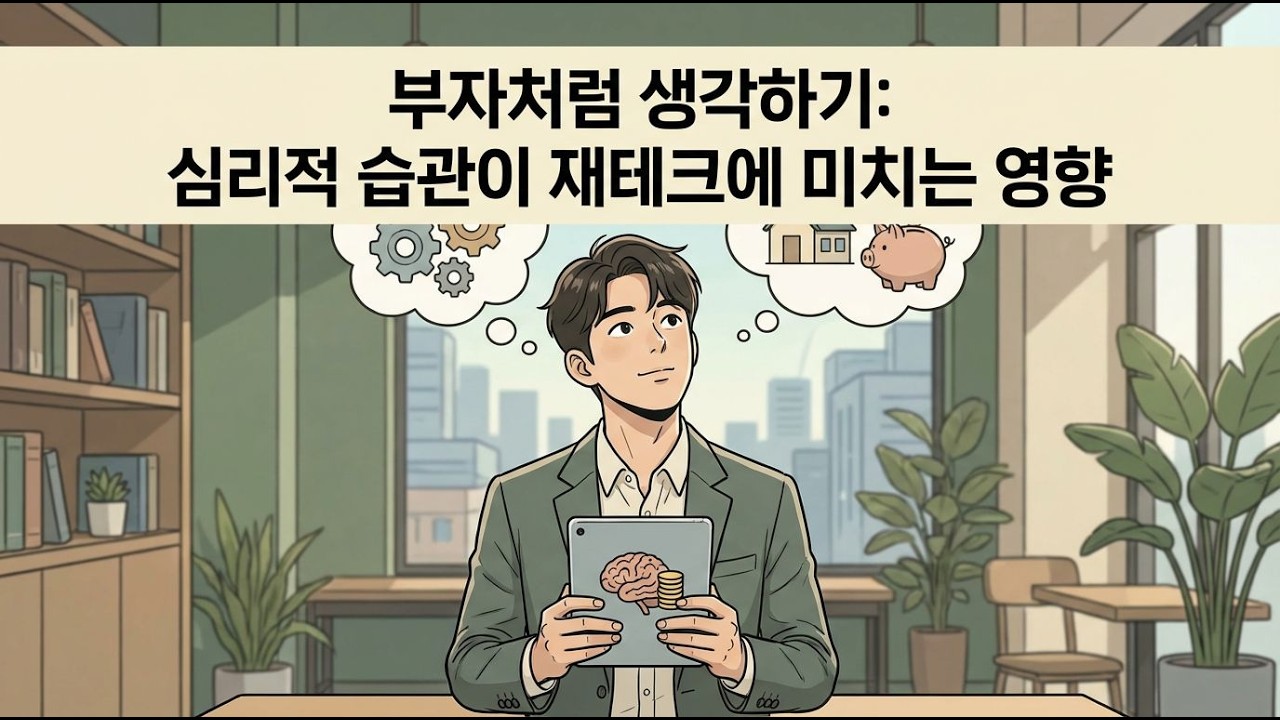 부자처럼 생각하기: 심리적 습관이 재테크에 미치는 영향