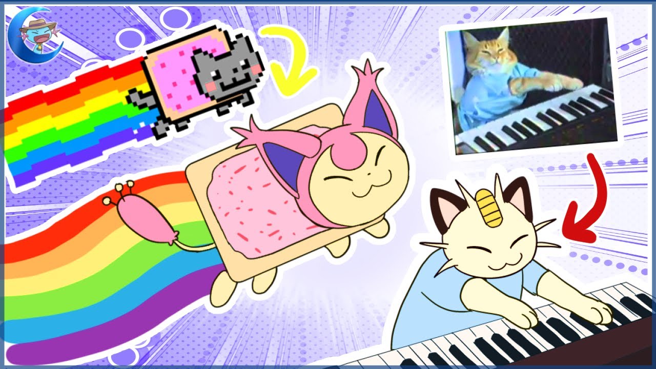 MORE meme cats but as Pokemon!  [Animation]