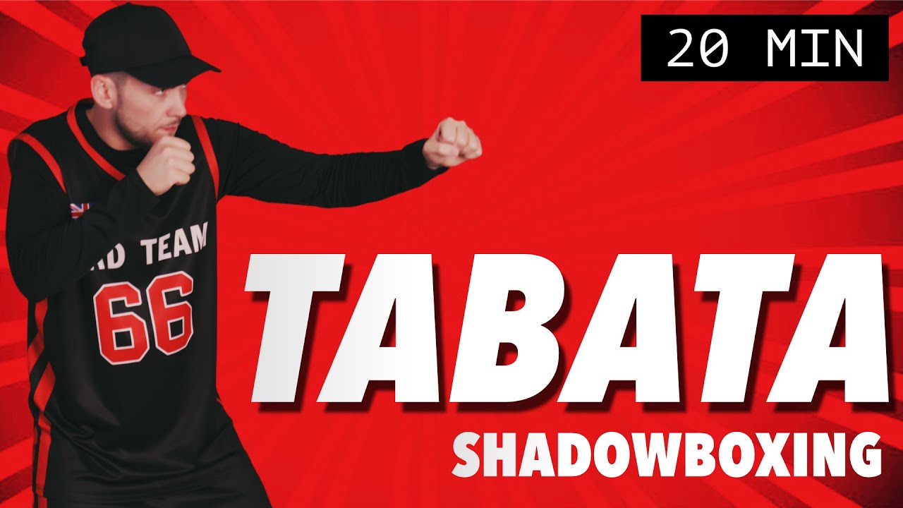 20 Minute Tabata Workout | Shadowboxing | No Equipment | Circuit