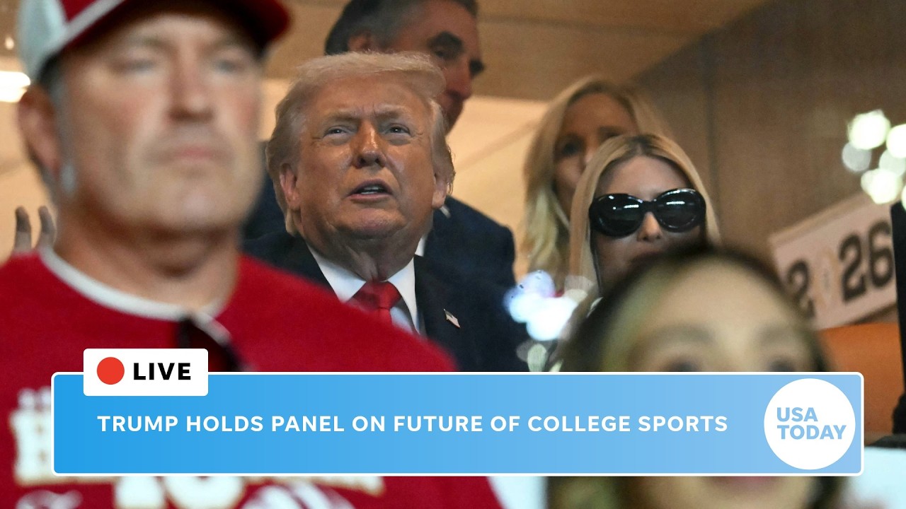 Live: Trump hosts Nick Saban, Greg Sankey, Mike Johnson for panel on college sports, NIL
