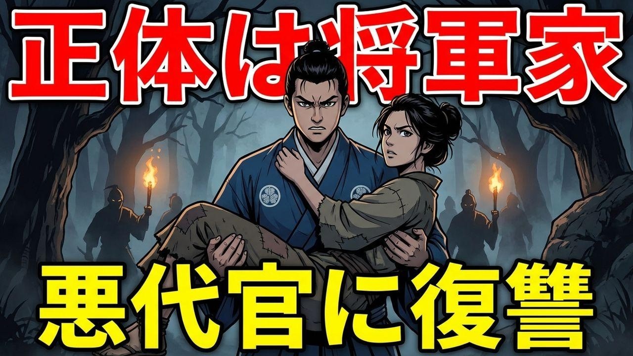 正体は将軍家の跡継ぎ!? 皿洗いの若者が牙を剥いた復讐の瞬間