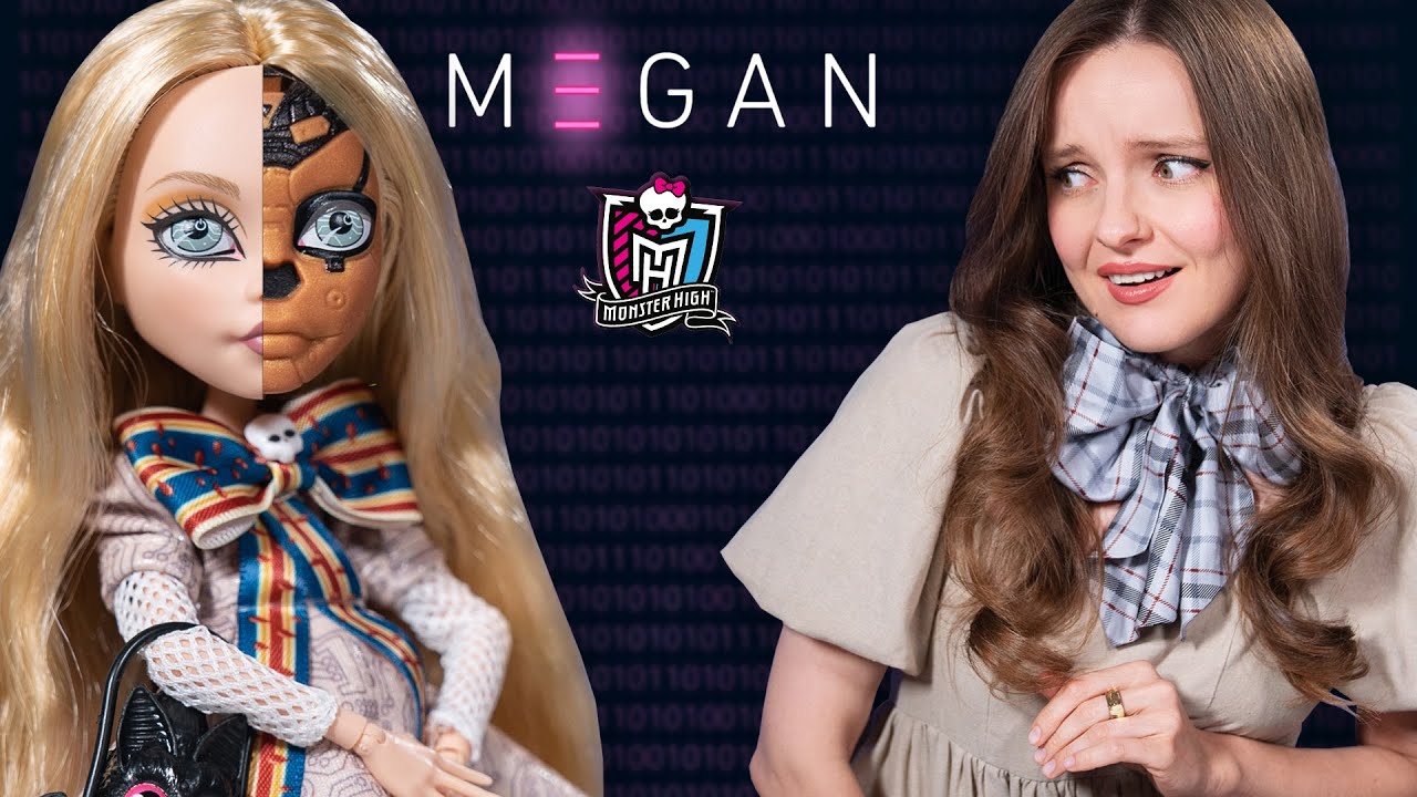 ПУГАЮЩАЯ КУКЛА С ДВУМЯ ЛИЦАМИ😱 Обзор M3GAN Skullector Monster High