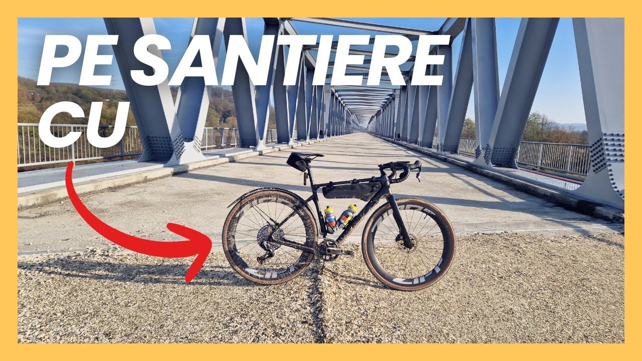 70 km cu gravel bike-ul prin santiere de cale ferata si autostrazi