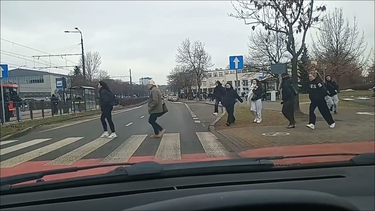 Dąbrowa Górnicza; analiza kolizji z tramwajami...