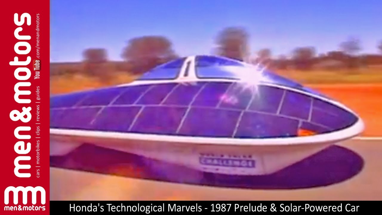 Honda's Technological Marvels - 1987 Prelude & Solar-Powered Car