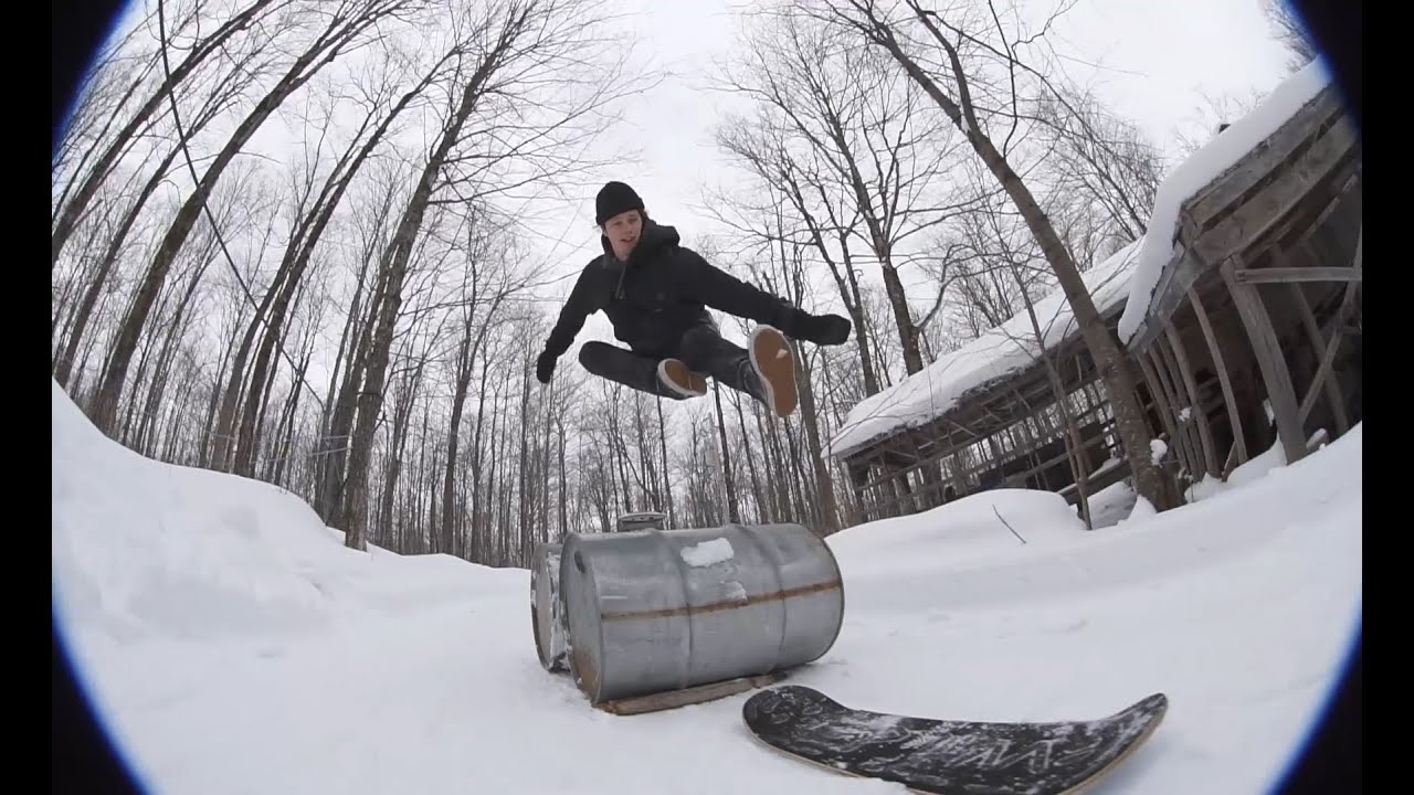 Phil Moreau's SUGARSHACK Snowskate Part