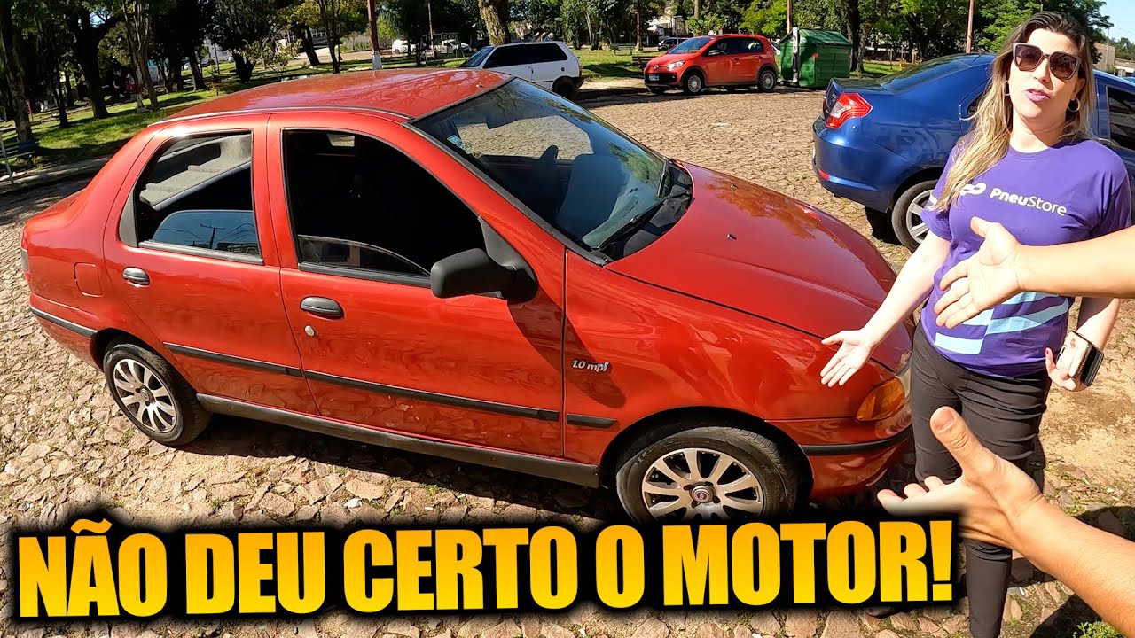 NÃO DEU CERTO O MOTOR DO SIENA DO LEILÃO! PREJUIZO?!?!