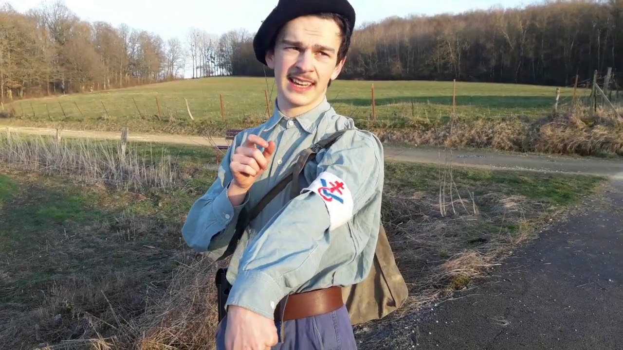 tenue de résistant  1944