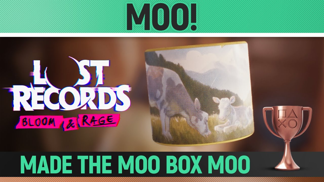 Lost Records: Bloom & Rage - MOO! 🏆 Руководство по трофеям и достижениям (глава 9)