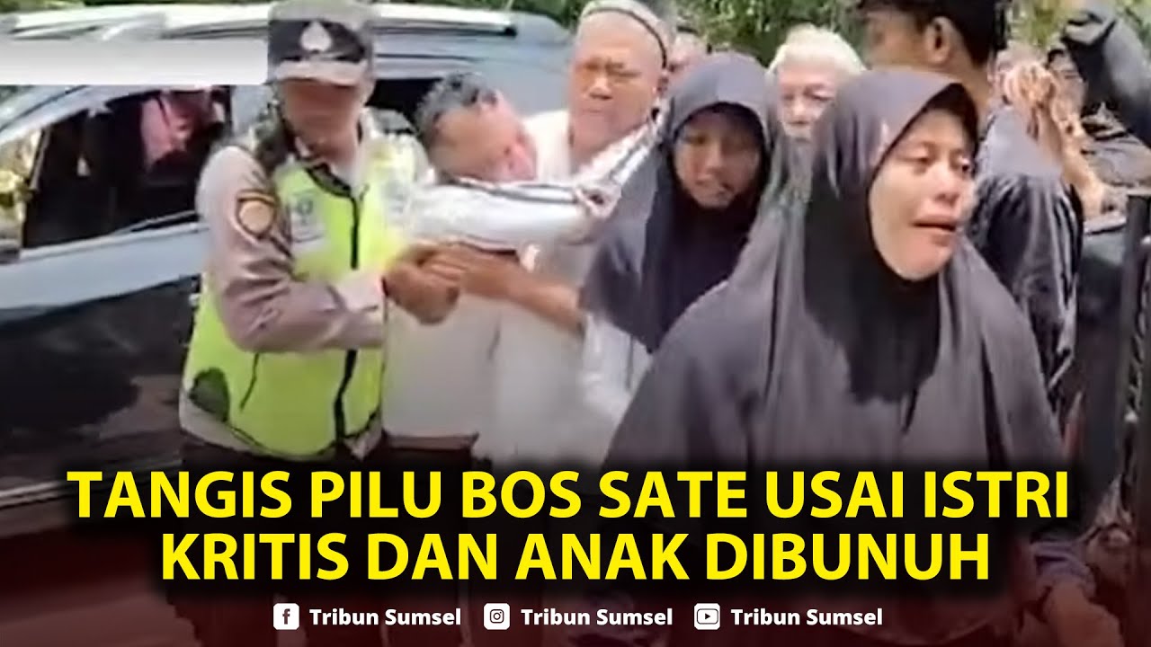 🔴Tangis Pilu Bos Sate Usai Istri Kritis dan Anak Dibunuh Perampok Sadis di Boyolali: Anakku Piye