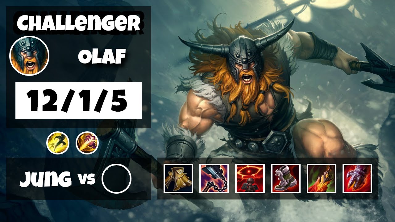 Olaf 11.8 S11 Jungle Challenger Replay (12/1/5) - BR